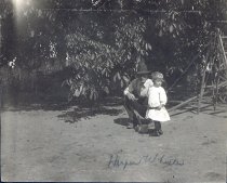 Harper Whisler with Dad, 1909